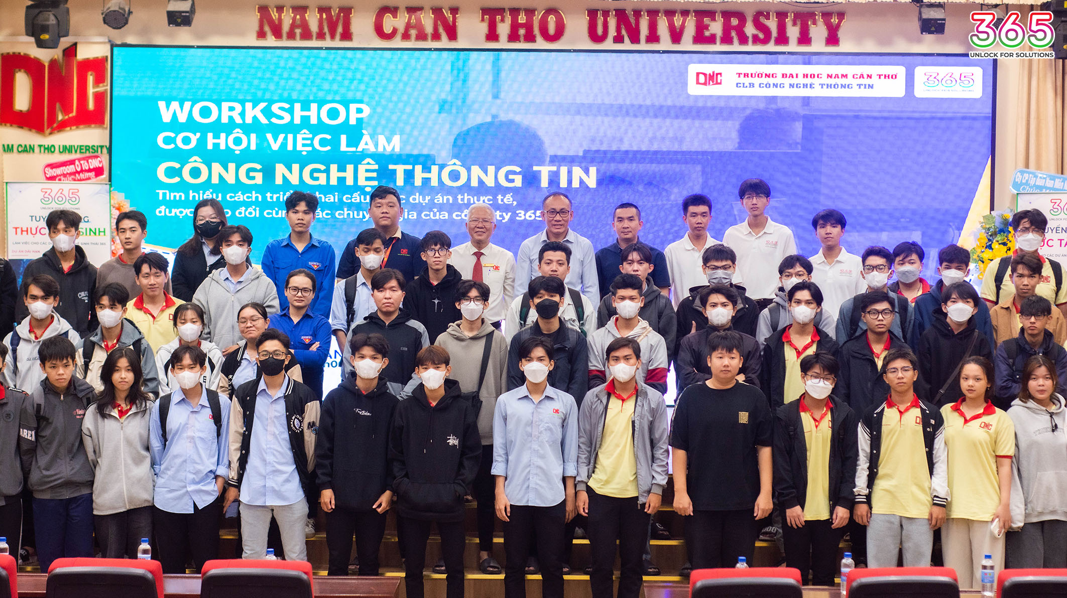 >Workshop: Cơ hội việc làm ngành CNTT và trao đổi cùng chuyên gia Công ty Cổ phần Hệ sinh thái 365